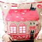 Cushion Cover - 45x45cm - Chenille Embroidery - House - Jiji - Kiki's Delivery Service - Ghibli 2015