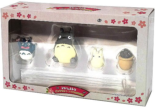 4 Pick Set - Sho & Chu & Totoro & Acorn in Pot - Totoro Ghibli 2016