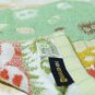 Mini Towel 25x25cm - Untwisted Thread Steam Shirring Applique Embroidery Mushroom Totoro Ghibli 2016