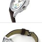 Wrist Watch - Seiko Alba Quartz Hardlex - Calfskin Belt Brown - Sho Chibi & Chu Totoro - Ghibli 2016