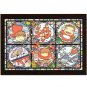 208 pieces Jigsaw Puzzle - Art Crystal like Stained Glass - Made in JAPAN - Ponyo Ghibli Ensky 2016