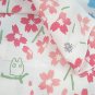 Towel Tenugui 33x90cm - Made in JAPAN - Handmade Japanese Dyed - Sakura - Totoro Ghibli 2016