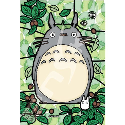 126 pieces Jigsaw Puzzle - Made JAPAN - Art Crystal like Stained Glass Tsukamori Totoro Ghibli 2016
