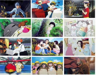 2017 Monthly Calendar - 22 Studio Ghibli Movies - Mei Totoro etc - no ...