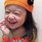 RARE - Baby Hat - 48cm Orange - Weaved Acorn Top Shape - Kurosuke Totoro Ghibli 2016 no product