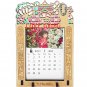 RARE - Photo Frame - Monthly Calendar 2017 Cuttings Stained Glass-like Spirited Away no production