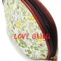 RARE - Shell Pouch 23x10cm - Synthetic Leather Zipper flower garden Totoro Ghibli 2016 no product