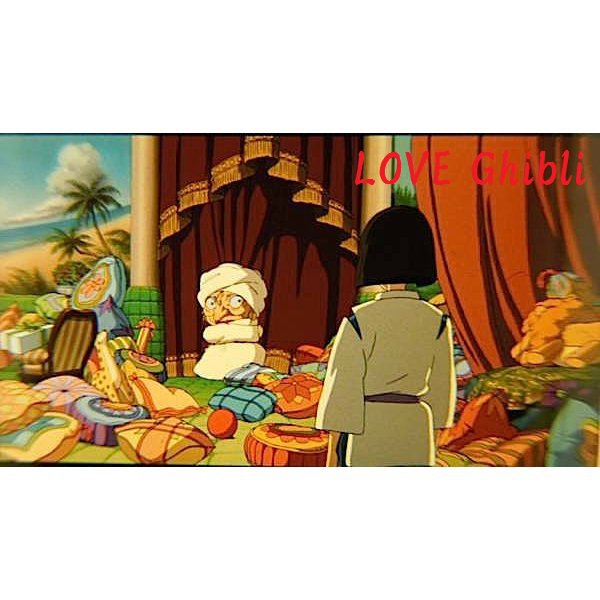RARE 1 left - Bookmark - Movie Film #22 - 6 Frame - Yubaba & Haku - Spirited Away - Ghibli Museum