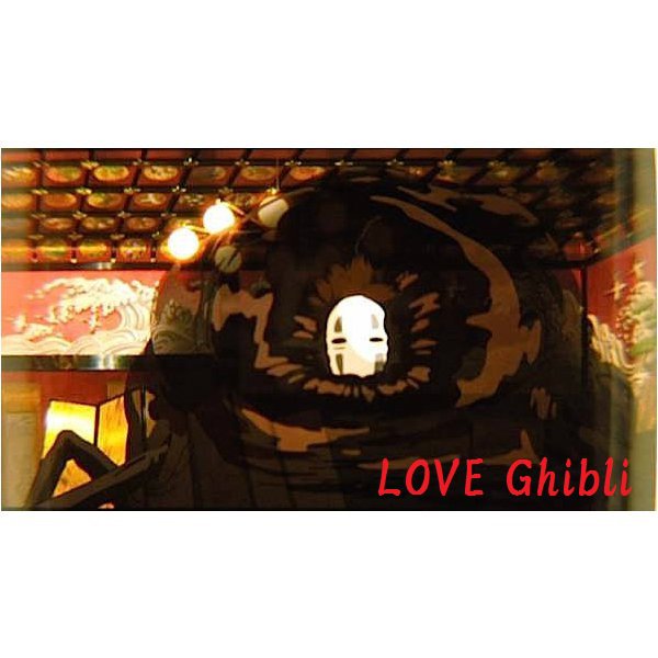 RARE 1 left - Bookmark - Movie Film #27 -6 Frame- Kaonashi No Face - Spirited Away - Ghibli Museum