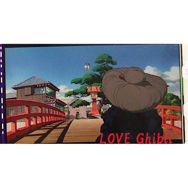 RARE 1 left- Bookmark Movie Film #65- 6 Frame - Yubaba Haku Sen - Spirited Away Ghibli Museum