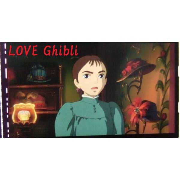RARE 1 left - Bookmark - Movie Film #42 - 6 Frame - Sophie - Howl's Moving Castle Ghibli Museum