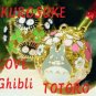 RARE - Strap Holder - Japanese Netsuke Bell - Sakura Cherry Blossoms Totoro 2016 no production