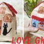 Mini Blanket & Pouch Set - 50x70cm Down Feather - Carabiner - Kiki's Delivery Service - Ghibli 2016