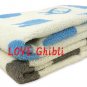 Bath Towel 60x120cm - Jacquard Weaving - Made in Portugal - Grey Totoro Ghibli 2016 no production