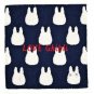 Hand Towel 33x36cm - Jacquard Weaving - Made in Portugal - Sho Chibi Small White Totoro Ghibli 2016