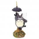 RARE - Small Vase - 1 Glass Tube - Flying Totoro on Top holding Umbrella - Ghibli 2017 no product