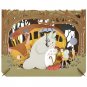 Paper Craft Kit - Paper Theater - Nekobus Catbus & Mei & Satsuki & Totoro - Ghibli - Ensky 2016