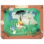 Paper Craft Kit - Paper Theater - Mei & Sho Chibi Small & Chu Blue & Totoro - Ghibli 2016