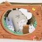 Paper Craft Kit - Paper Theater - Tree Hole - Sho Chibi White & Chu Blue & Totoro - Ghibli 2017