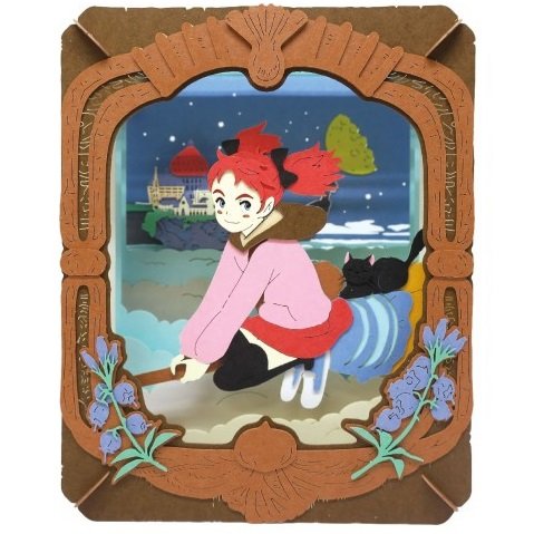 RARE - Paper Craft Kit Paper Theater - Mary and the Witch's Flower Mary to Majo no Hana Ghibli 2017