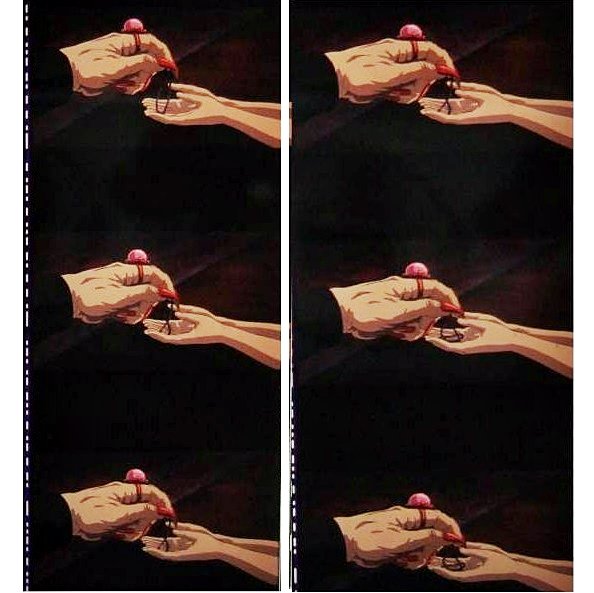 RARE 1 left- Bookmark - Movie Film #48- 6 Frame - Chihiro Yubaba - Spirited Away Ghibli Museum