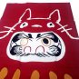 Towel Tenugui 33x90cm - Made in JAPAN - Handmade Japanese Dyed - Daruma - Totoro Ghibli