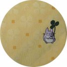 Necktie - Silk - Made in JAPAN - Embroidery - Silhouette Clover - yellow - Totoro Ghibli 2017