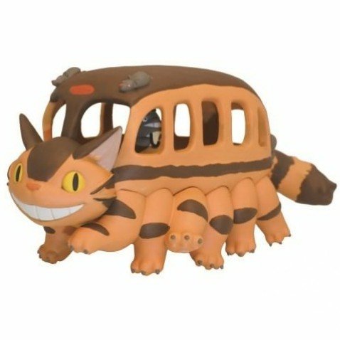 3D Mini Jigsaw Puzzle - 18 pieces Figure Toy - kumukumu - Nekobus Catbus Totoro Ghibli 2017