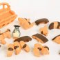 3D Mini Jigsaw Puzzle - 18 pieces Figure Toy - kumukumu - Nekobus Catbus Totoro Ghibli 2017