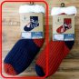 RARE - Socks 23-24cm -Thick Double Knit Embroidery Navy Jiji Kiki's Delivery Service 2017 no product