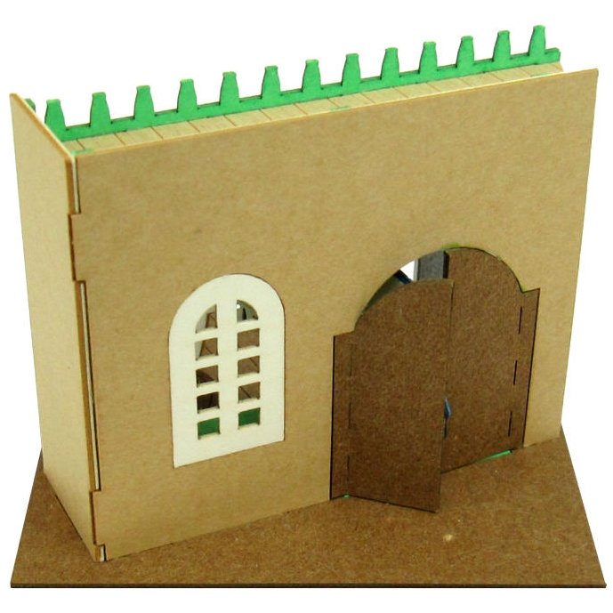 Miniatuart Kit Mini Paper Craft Kit Haru & Baron Cat Returns