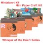Miniatuart Kit - Mini Paper Craft Kit - Baron & Shizuku - Whisper of the Heart - Ghibli 2017