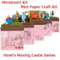 Miniatuart Kit - Mini Paper Craft - Kabu Turnip Head Markl Heen - Howl's Moving Castle - Ghibli 2017