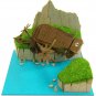Miniatuart Kit - Mini Paper Craft Kit - Tiger Moth - Laputa - Ghibli 2015