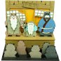 Miniatuart Kit - Mini Paper Craft Kit - Inugami Gyobu & Yashimano Hage - Pom Poko - Ghibli 2016