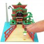 Miniatuart Kit - Mini Paper Craft Kit - Chihiro & Yuya Bath House - Spirited Away Ghibli 2015