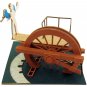 Miniatuart Kit - Mini Paper Craft Kit - Pazu & Sheeta - Laputa - Ghibli 2015