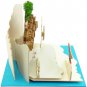 Miniatuart Kit - Mini Paper Craft Kit - Castle - Laputa - Ghibli 2015