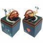 Miniatuart Kit - Mini Paper Craft Kit - Pazu & Sheeta - Laputa - Ghibli 2015