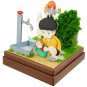 Miniatuart Kit - Mini Paper Craft Kit - Ponyo & Sousuke & Fujimoto - Ghibli 2016