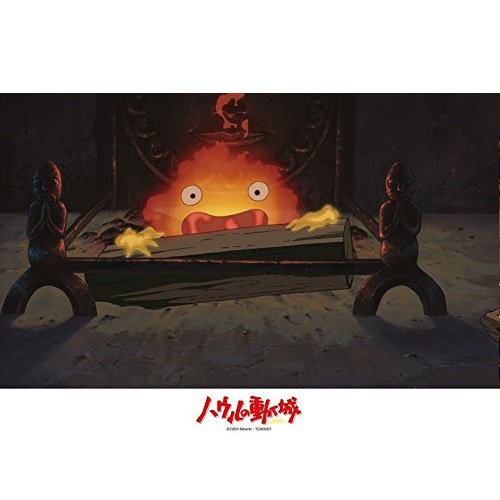 RARE - 108 pieces Jigsaw Puzzle - Made JAPAN - Calcifer Howl's Moving Castle Ghibli 2014 no product