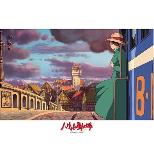 RARE 108 pieces Jigsaw Puzzle Made JAPAN ougonno machi Sophie Howl's Moving Castle Ghibli no product