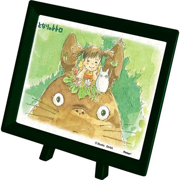 150 pieces Jigsaw Puzzle - Pieces Smallest Size - Frame & Easel - atama - Totoro Ghibli 2016