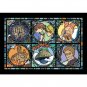 208 pieces Jigsaw Puzzle - Art Crystal like Stained Glass - Made in JAPAN - Laputa Ghibli Ensky 2015