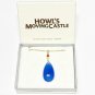 Necklace Pendant - Natural Stone Blue Agate SV925 - Howl's Moving Castle Ghibli 2017