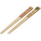 2 Chopsticks Set - 18cm - Bamboo - Stopper - Totoro - Ghibli - 2017