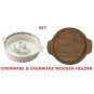 Ovenware Dish Round - Fine Porcelain - Oven Microwave Dishwasher - Noritake Totoro Ghibli 2017