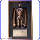 RARE 2 left - Metal Figure - Made in JAPAN Laputa Robot Soldier Wooden Box Ghibli Museum (gift wrap)