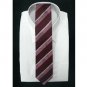 Necktie - Silk - Made in JAPAN - Jacquard - Stripe - Wine - Totoro - Ghibli 2017
