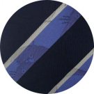 Necktie - Silk - Made in JAPAN - Jacquard - Stripe - Navy - Totoro - Ghibli 2017